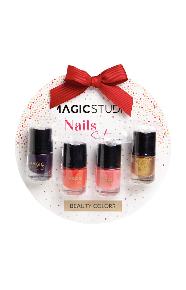 Coffret de 4 vernis à ongles - Colorful