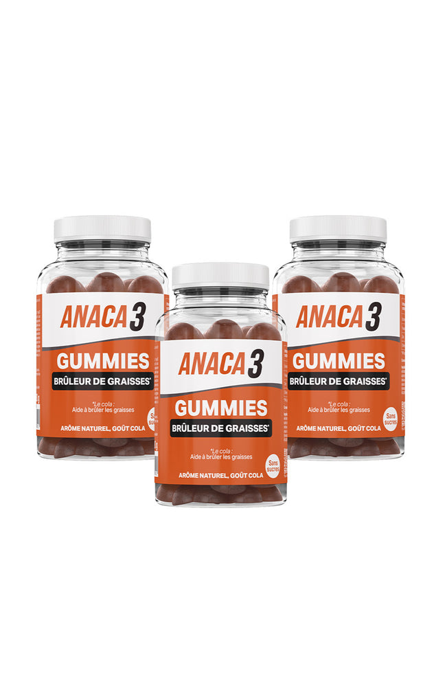 Gummies - Brûleur de graisses - Cola - 3 mois
