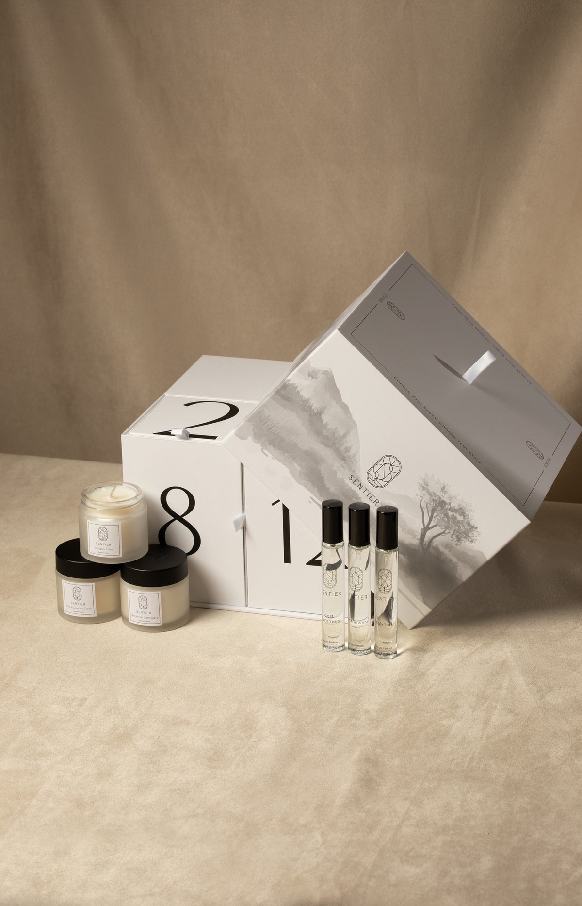 Calendrier de l’Avent 12 jours - Sentier - 12 produits