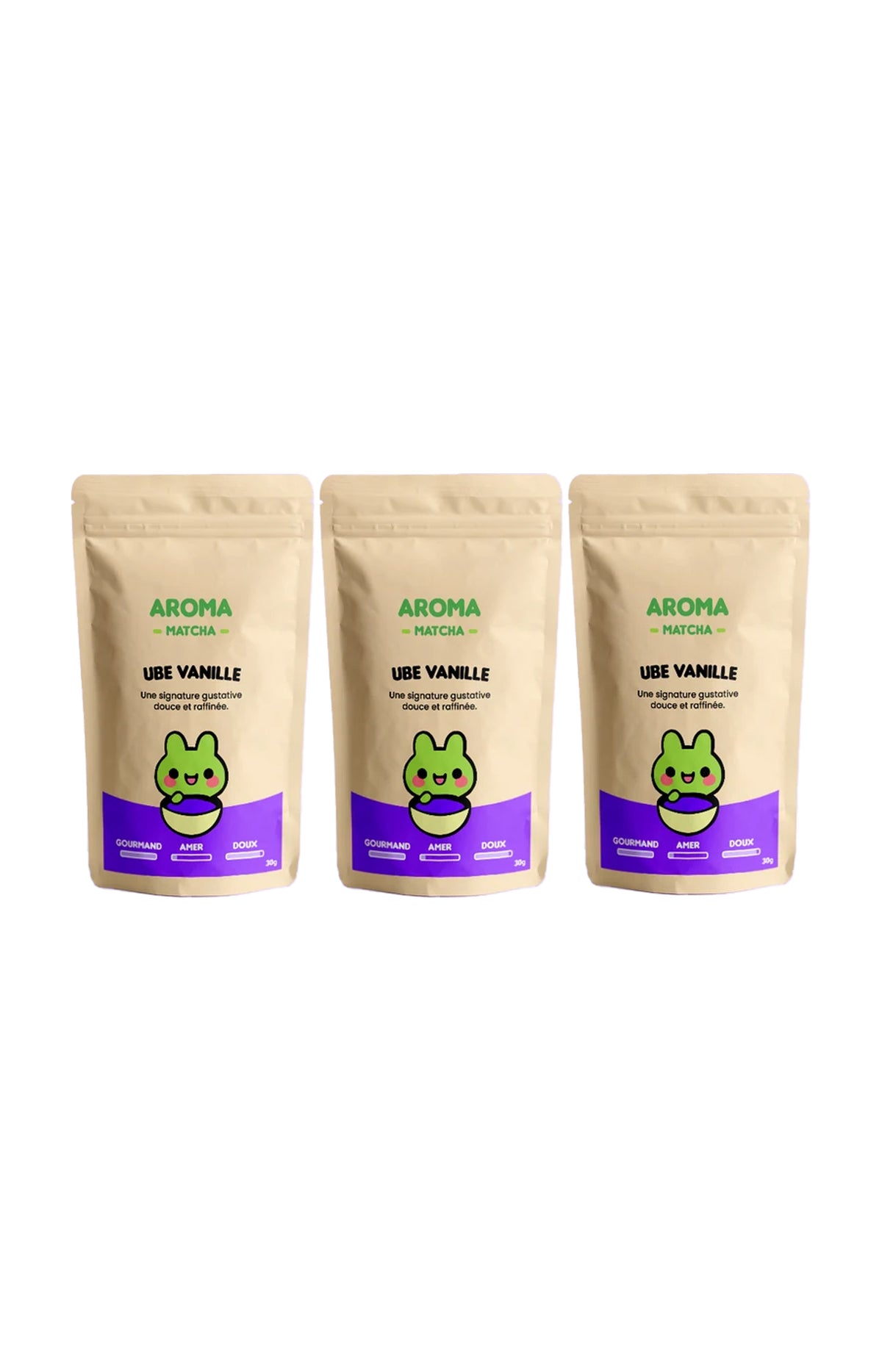 Pack Ube vanille - 3 x 100 g