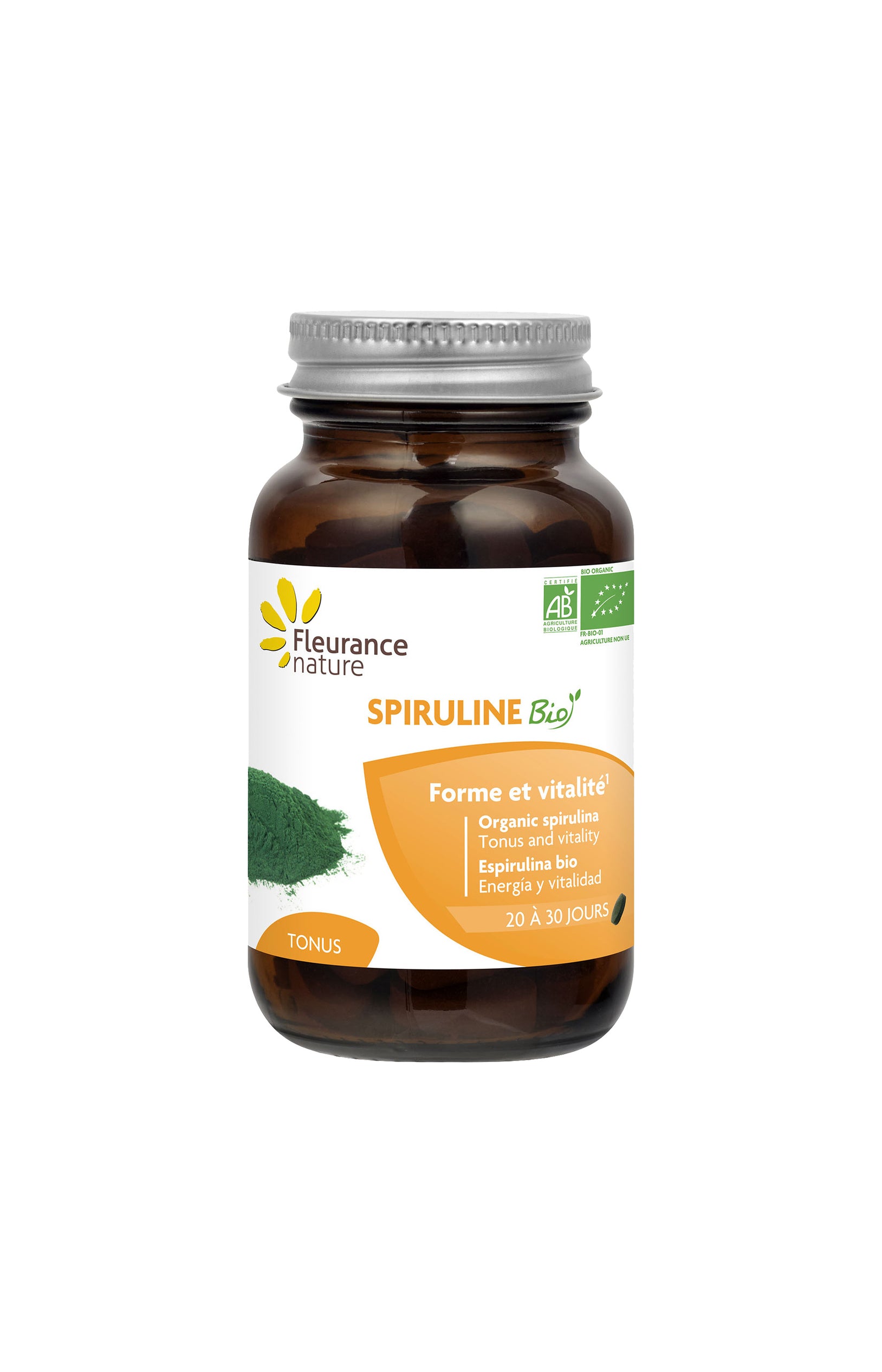 Spiruline bio - Tonus & vitalité - 20 à 30 jours