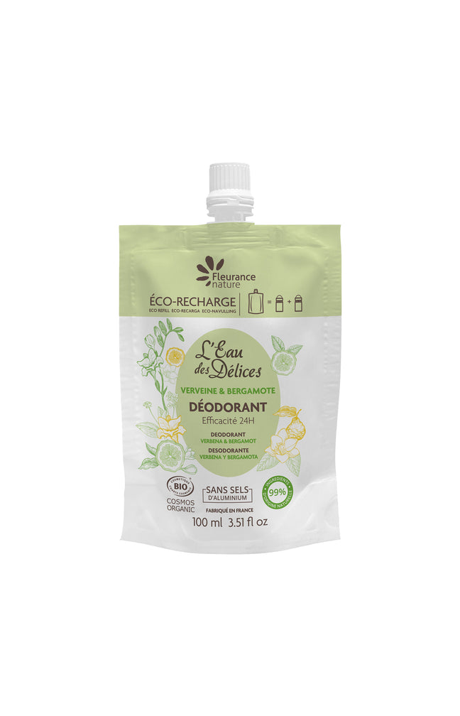 Recharge déodorant bio - Verveine & bergamote - 100 ml