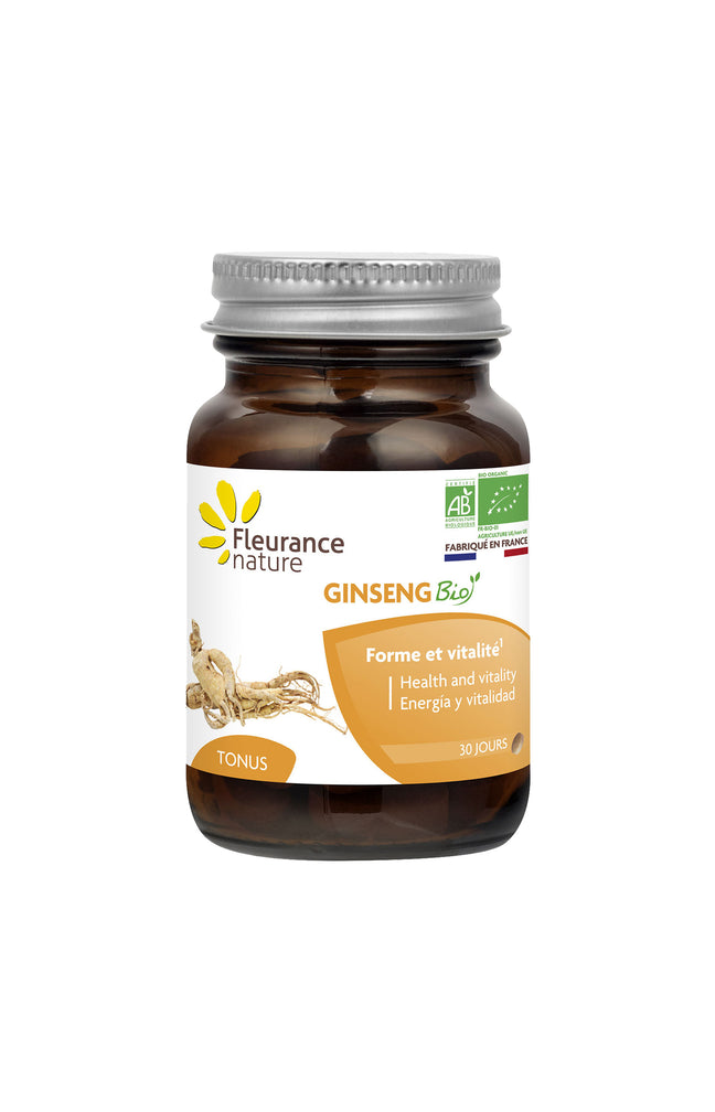 Ginseng bio - Forme et vitalité - 1 mois
