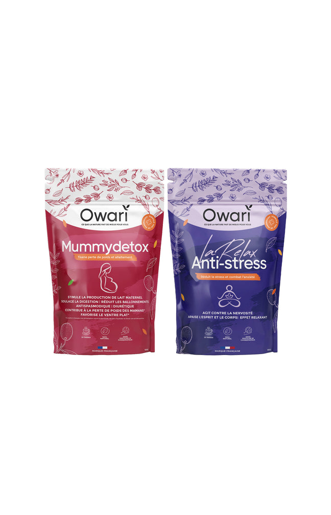 Tisane minceur & infusion anti-stress - 2 x 15 jours