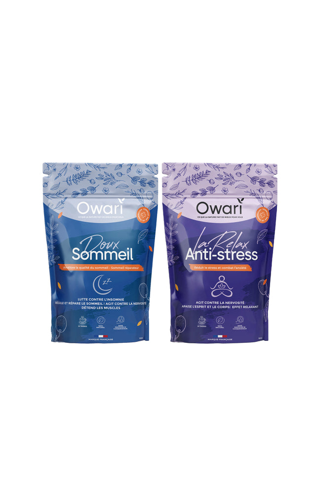 Infusions doux sommeil & anti-stress - 2 x 15 jours