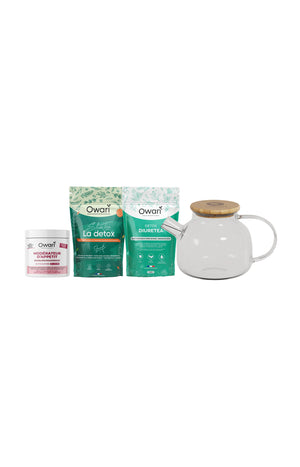 Pack minceur - Infusion, tisane & poudre coupe faim - 4 produits