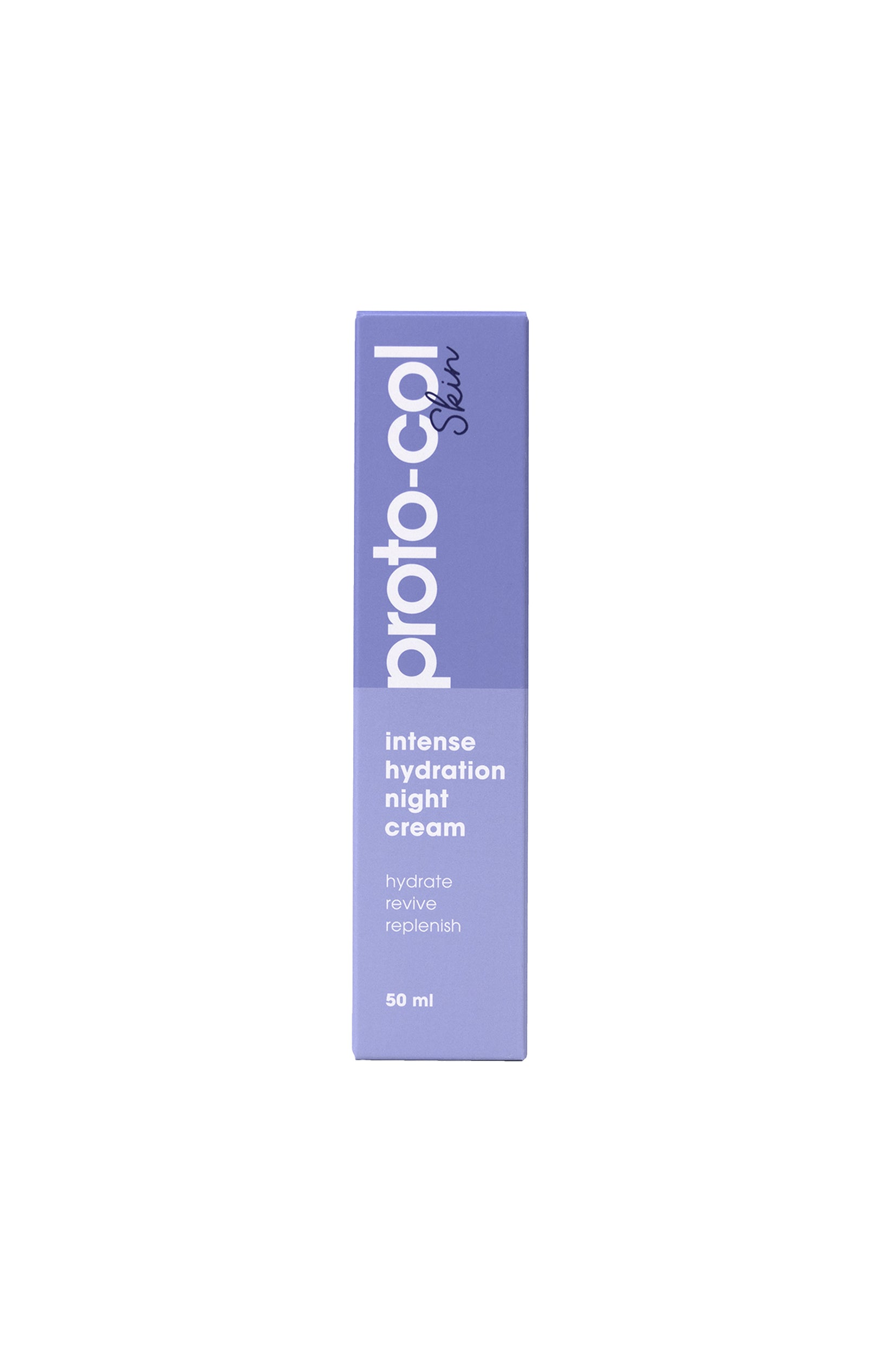 Crème de nuit hydratante - Collagène & acide hyaluronique -Visage - 50 ml