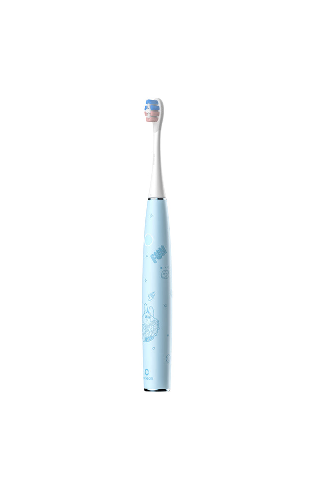 Brosse à dents électrique pour enfant - Bleu