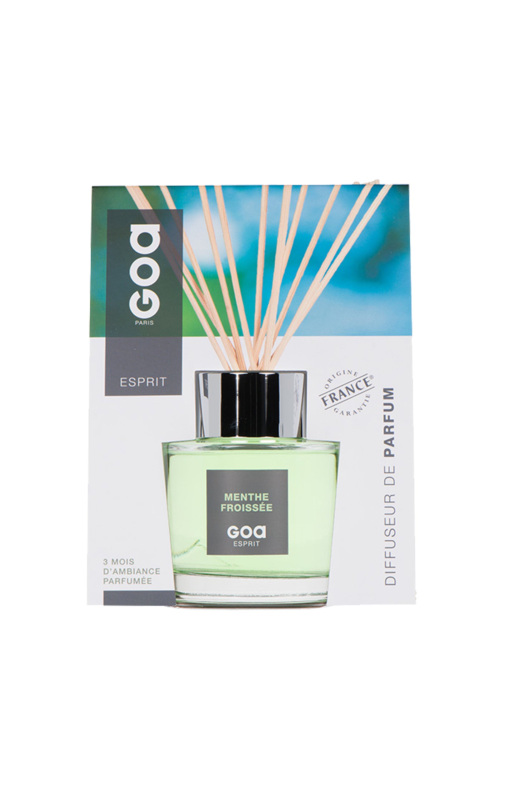 Bouquet parfumé Goatier Esprit - Menthe froissée - 250 ml