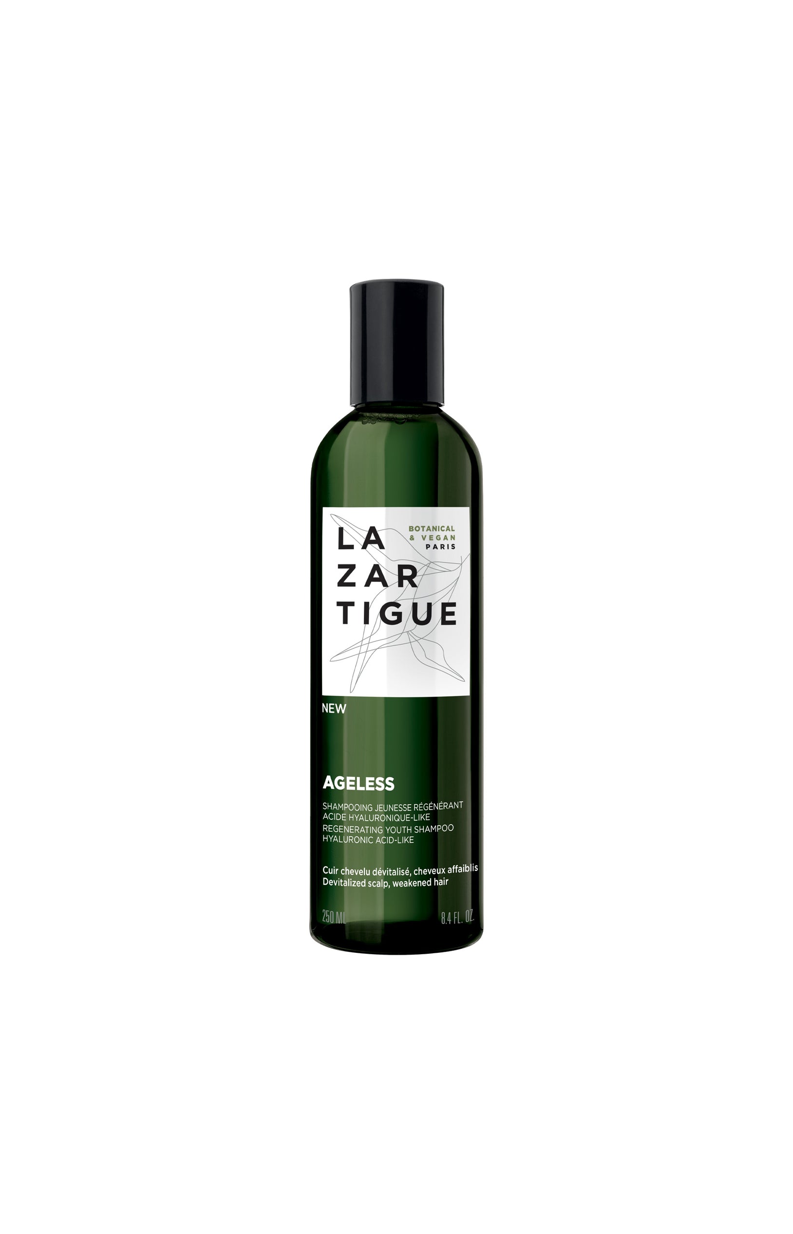Shampoing anti-âge - Acide hyaluronique - Cheveux affaiblis-  250 ml