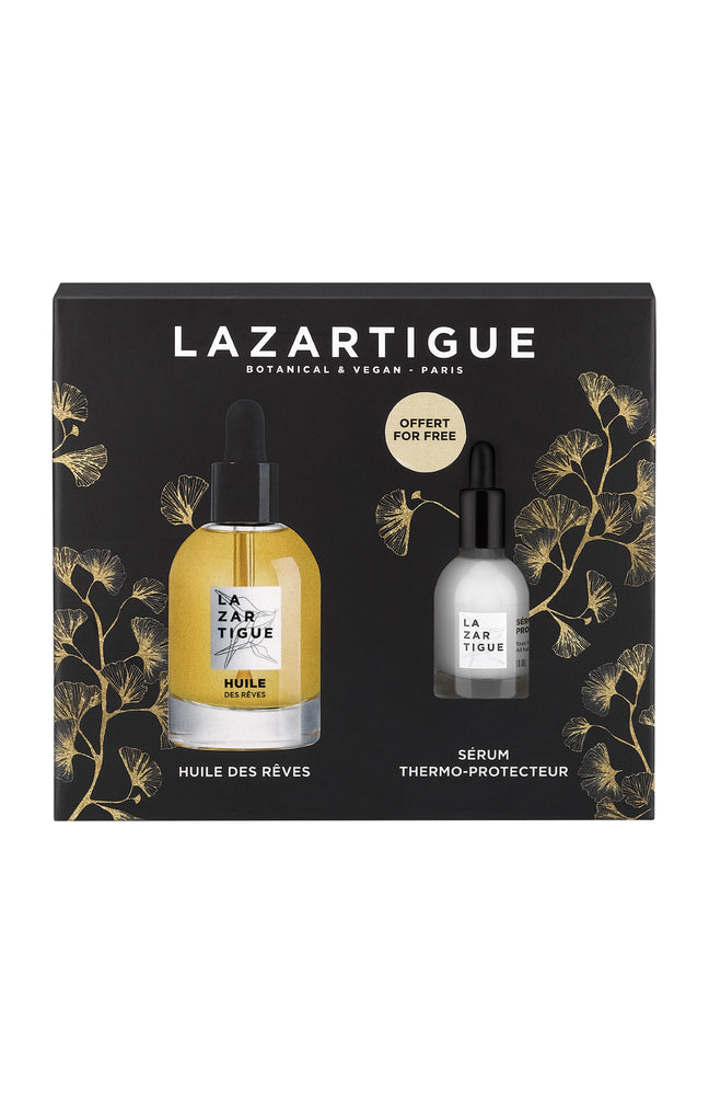 Coffret huile des rêves & sérum thermoprotecteur - Cheveux abîmés - 2 produits