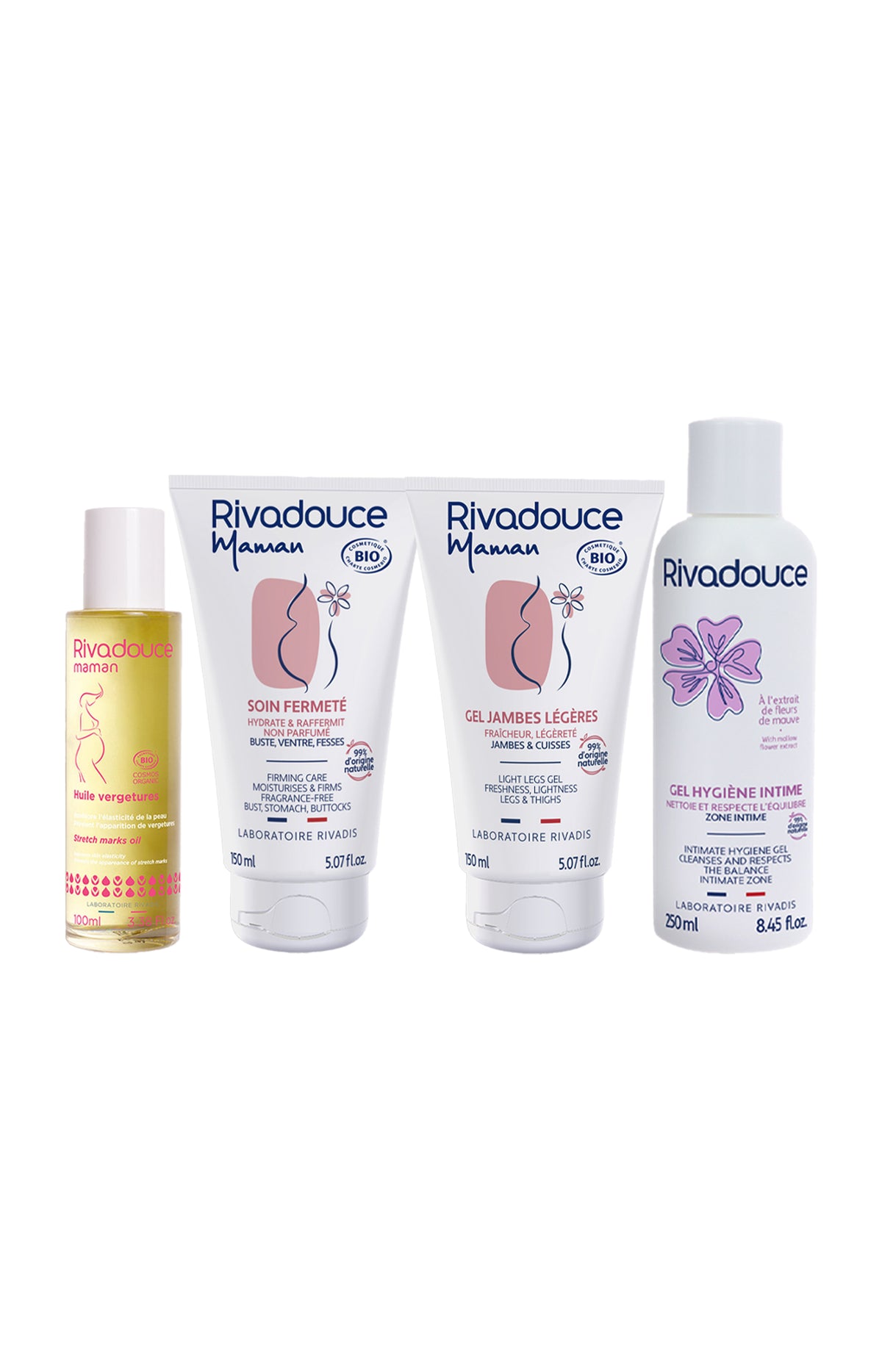 Kit essentiels maternité - Corps - 4 produits