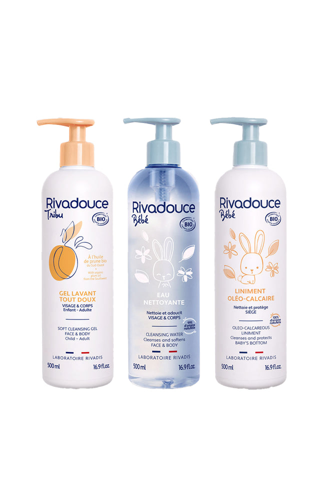 Coffret naissance - Bébé - Corps & visage - 3 x 500 ml