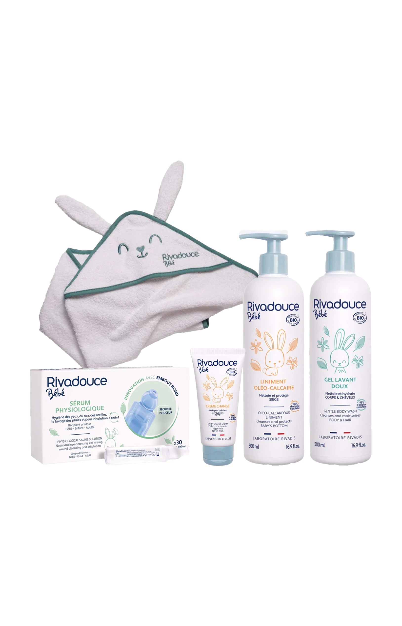 Cadeaux essentiels de naissance - Bébé - Visage & corps - 5 produits