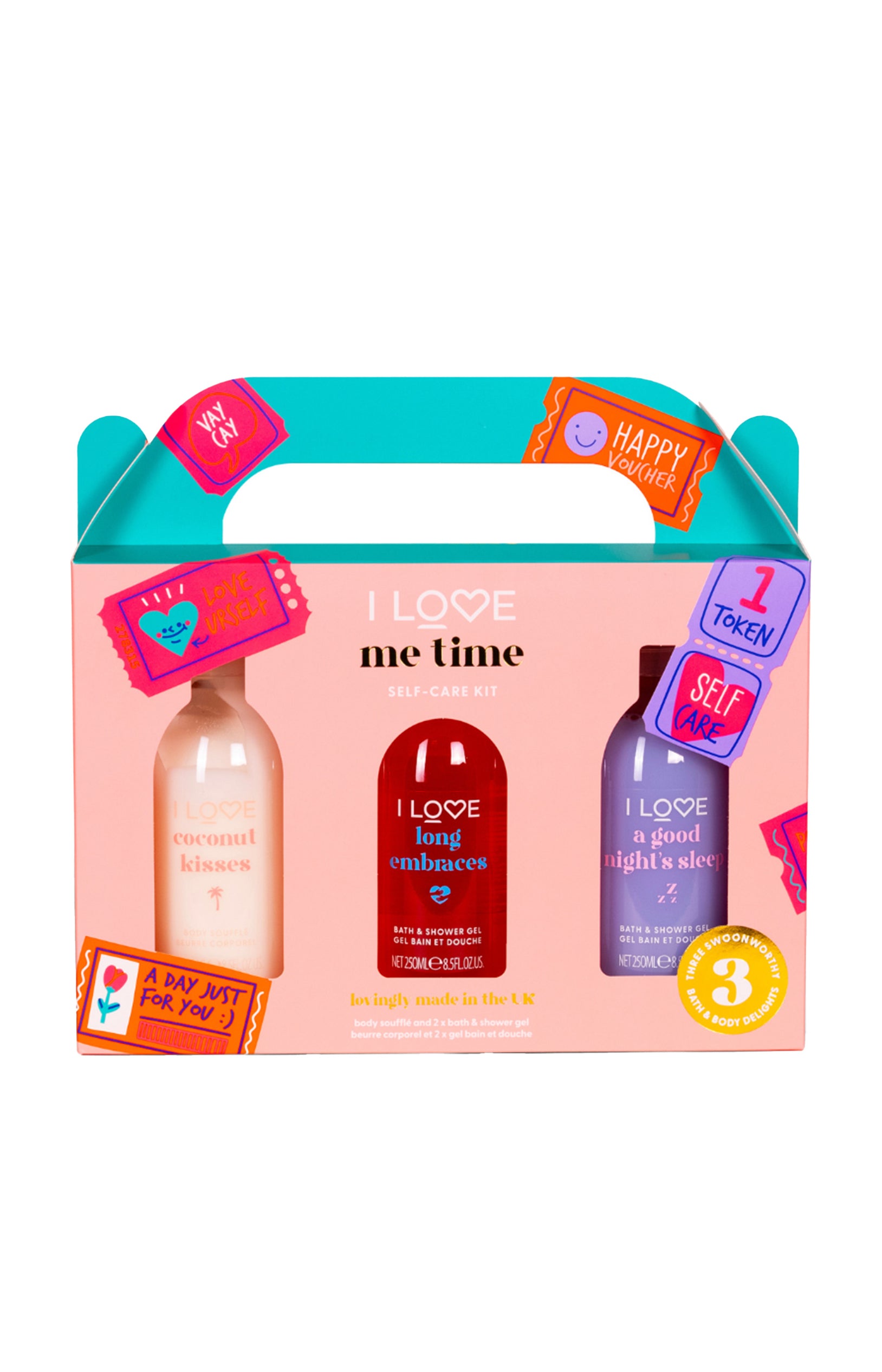 Coffret corps - Me Time - 3 x 250 ml