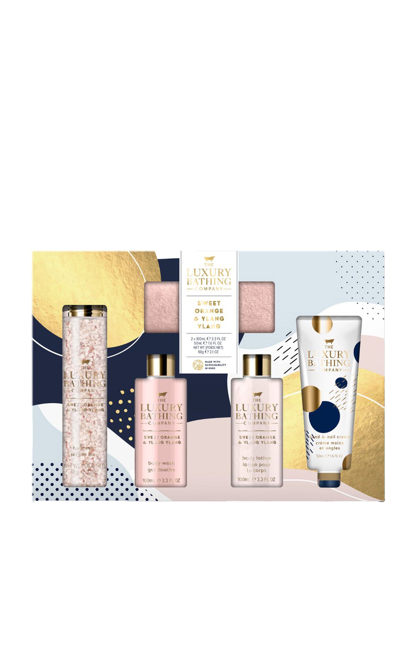 Coffret corps - Orange  & Ylang Ylang - 5 produits