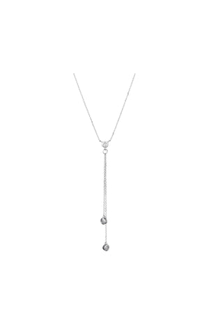 Collier Cordou - Or blanc 375/1000 & diamant