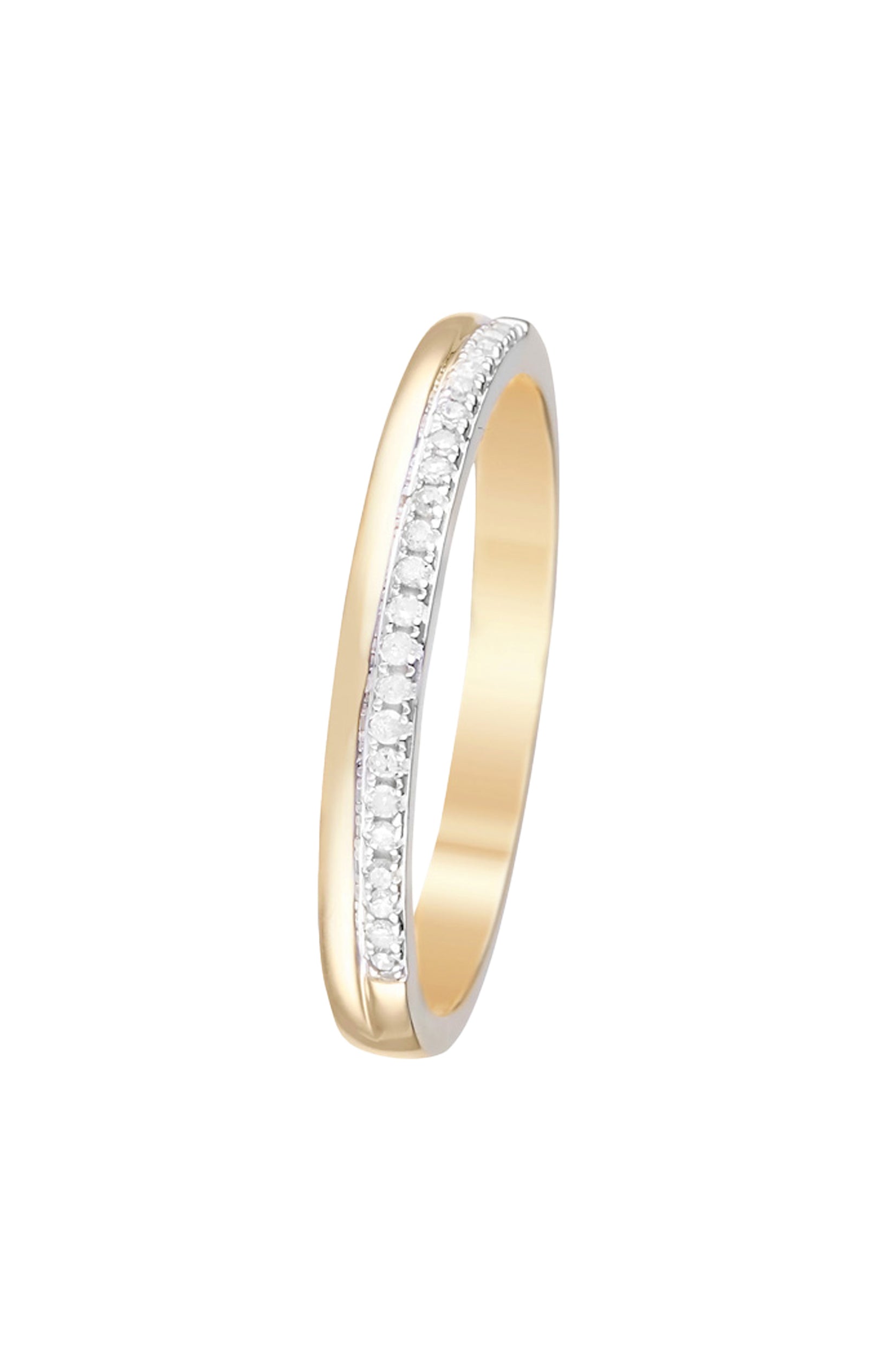 Bague Suprême - Or jaune 375/1000 & diamant