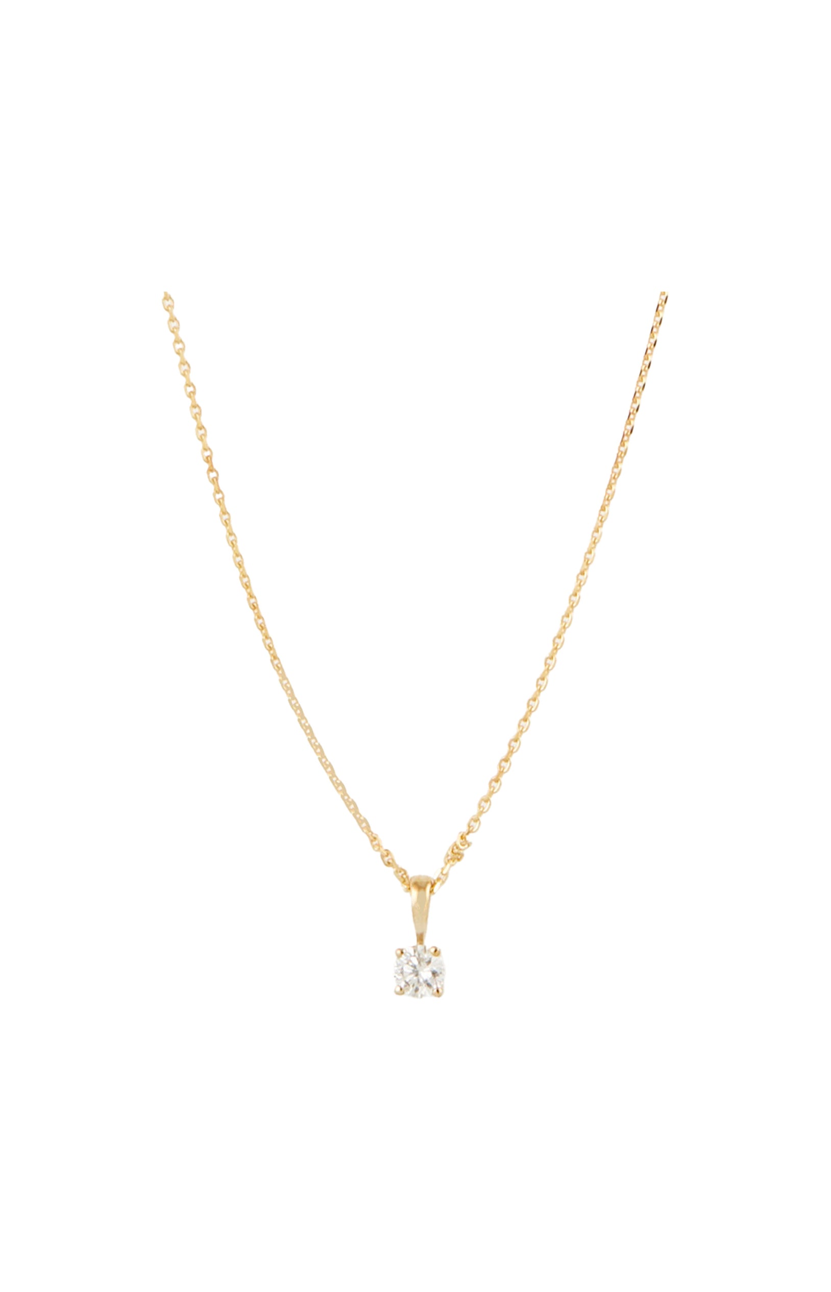 Pendentif Laila - Or jaune 375/1000 & diamant