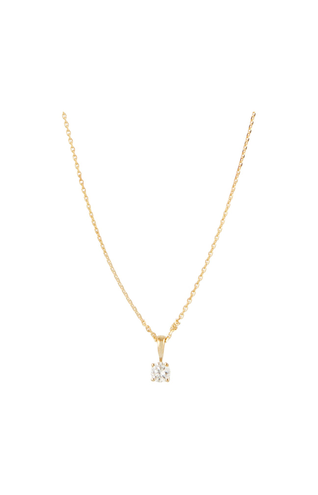 Pendentif Laila - Or jaune 375/1000 & diamant