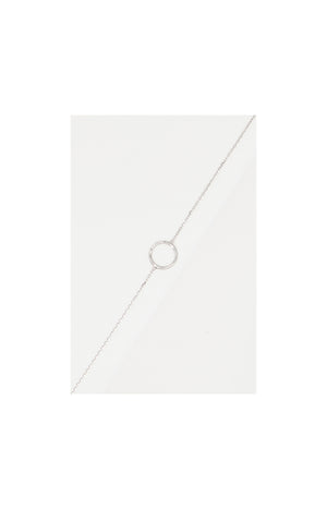 Bracelet Cercle - Or jaune 375/1000 & diamant