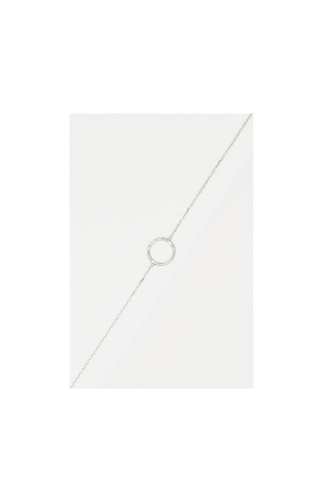 Bracelet Cercle - Or jaune 375/1000 & diamant