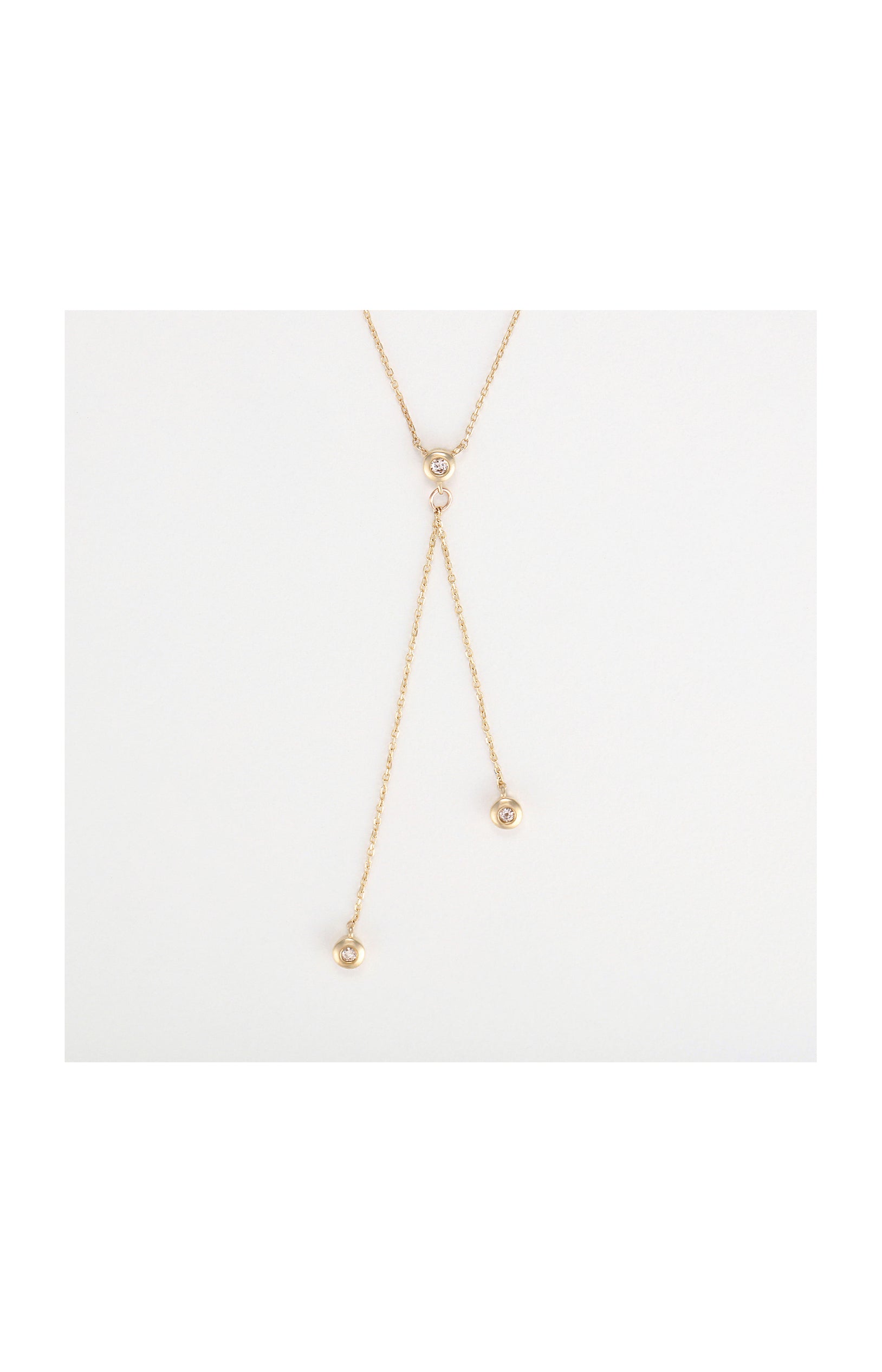 Collier Cordou – Or jaune 375/1000 & diamant