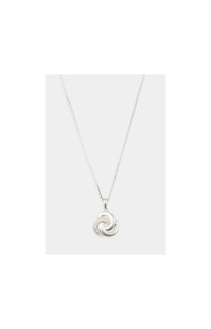 Pendentif Trior - Or blanc 375/1000 & diamant