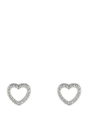 Boucles d'oreilles Cagliari  - Or blanc 375/1000 & diamant