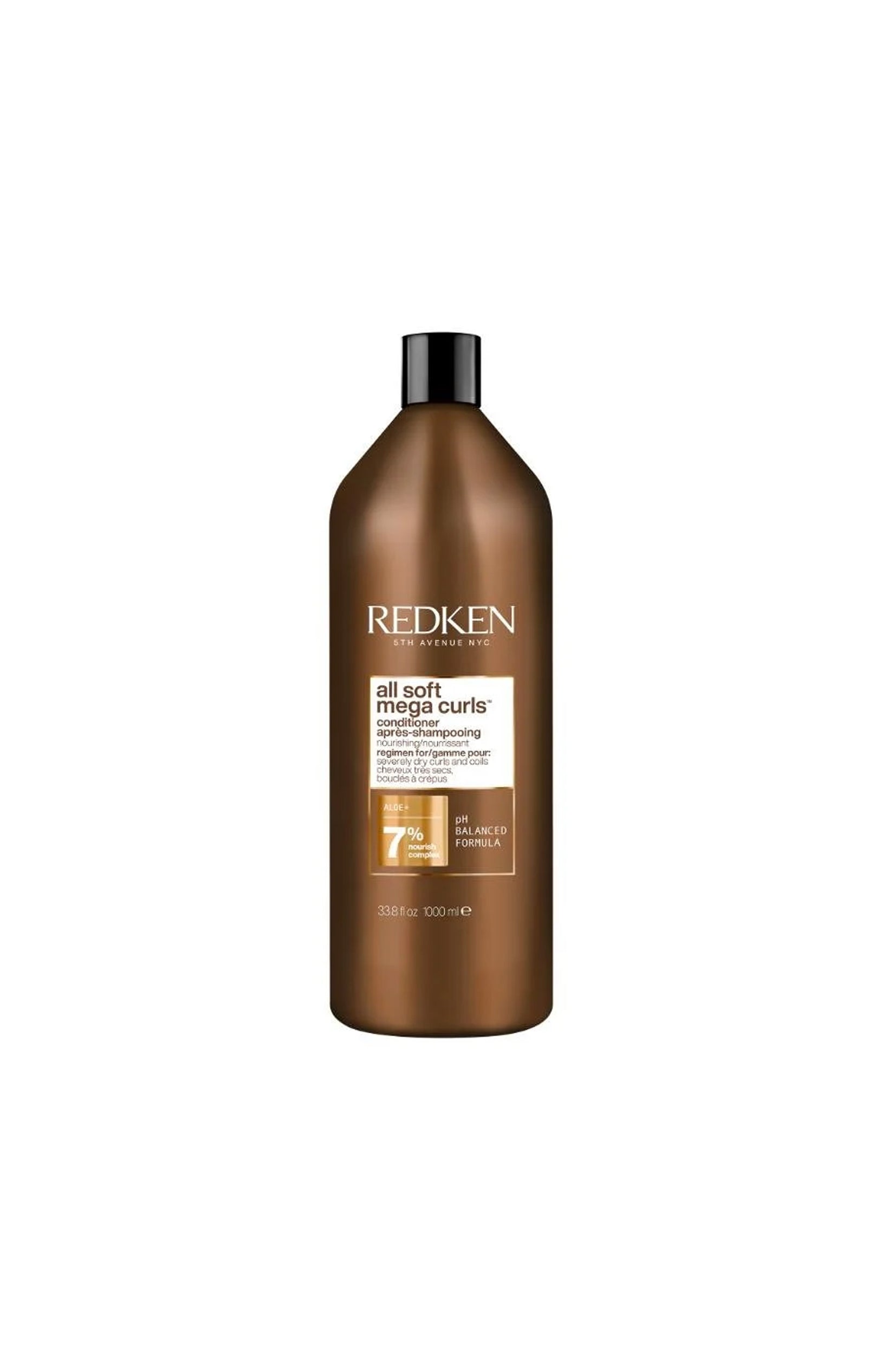 Après shampoing - All Soft Mega Curls - Cheveux bouclés - 1 L