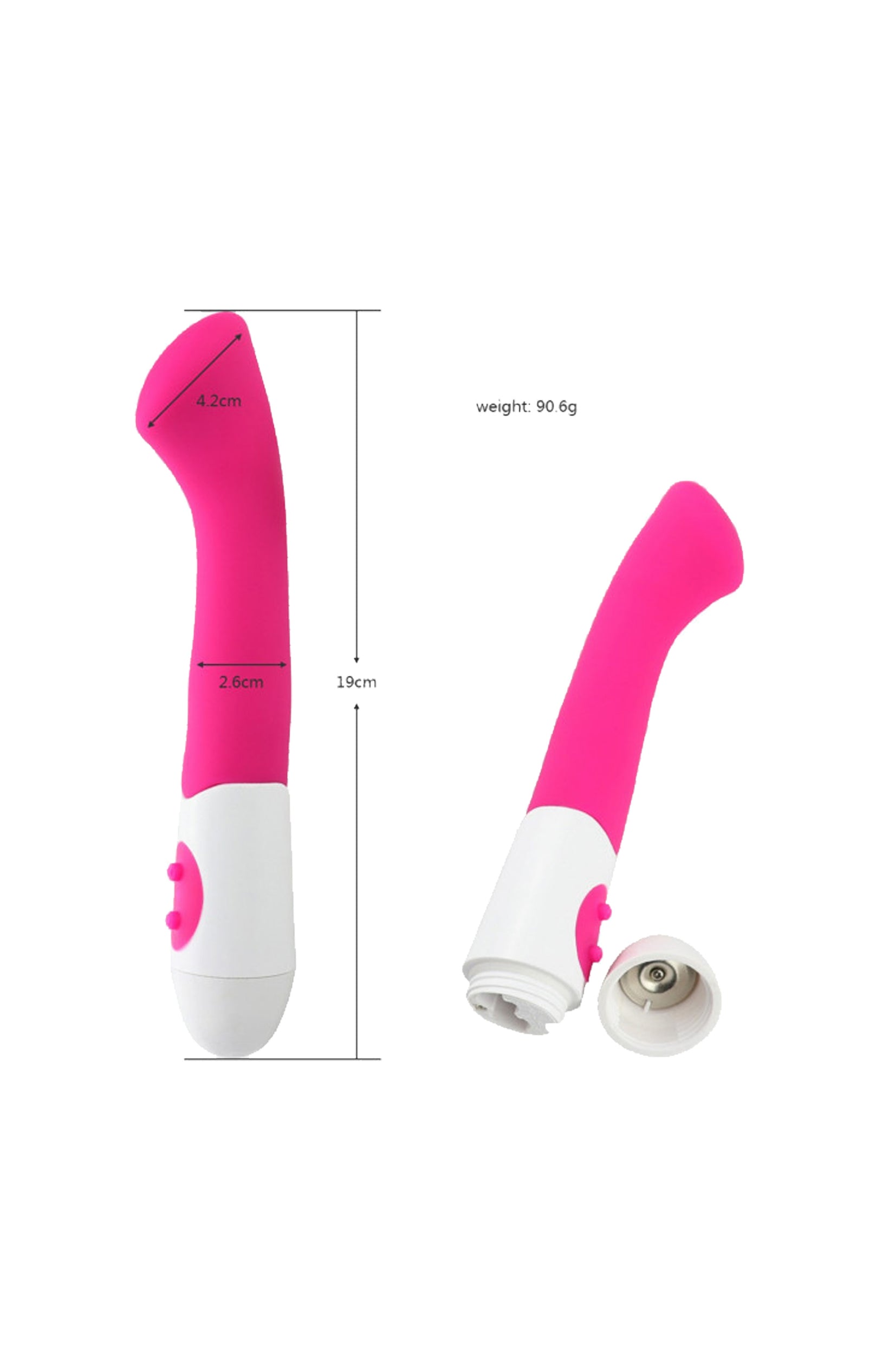 Vibromasseur - 10 modes - Rose