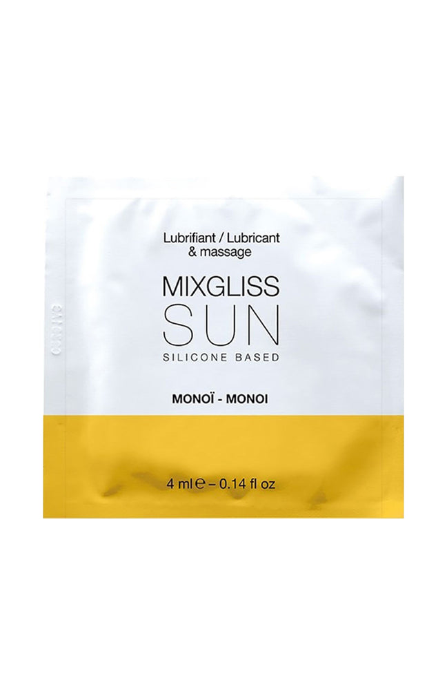 Dosette lubrifiant silicone - Monoï - 4 ml