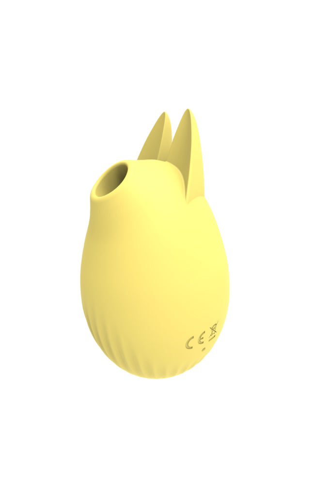 Stimulateur de clitoris - Bunny - 3 modes - Jaune