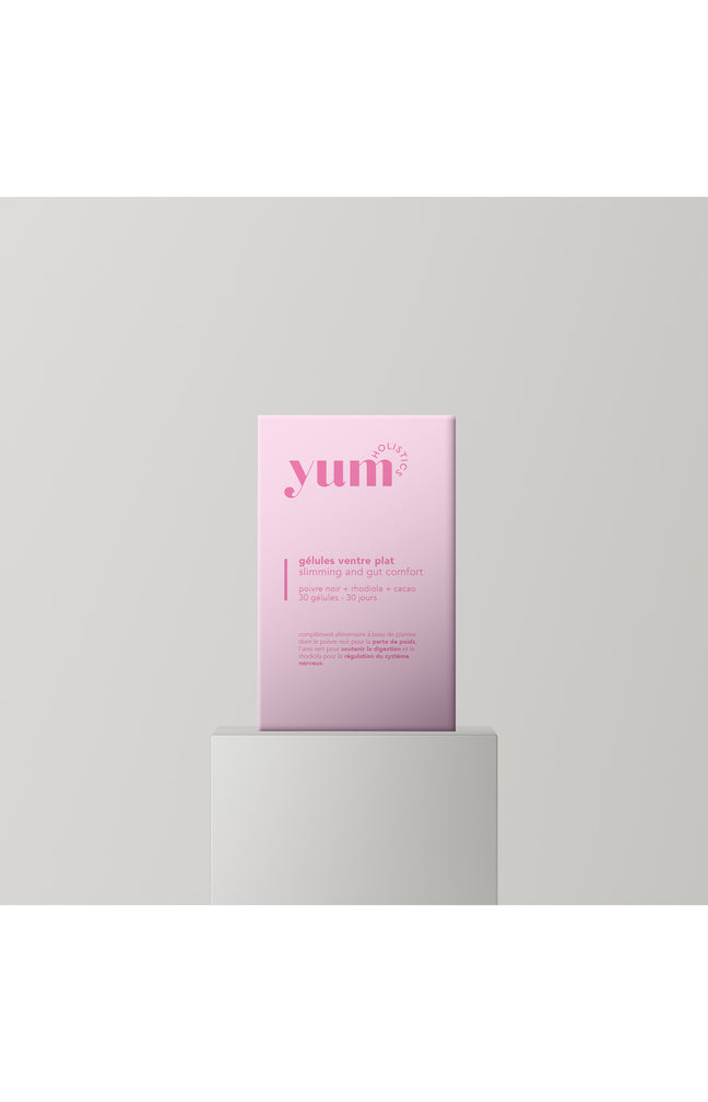 Cure ventre plat - Poivre noir, rhodiola & cacao - 1 mois