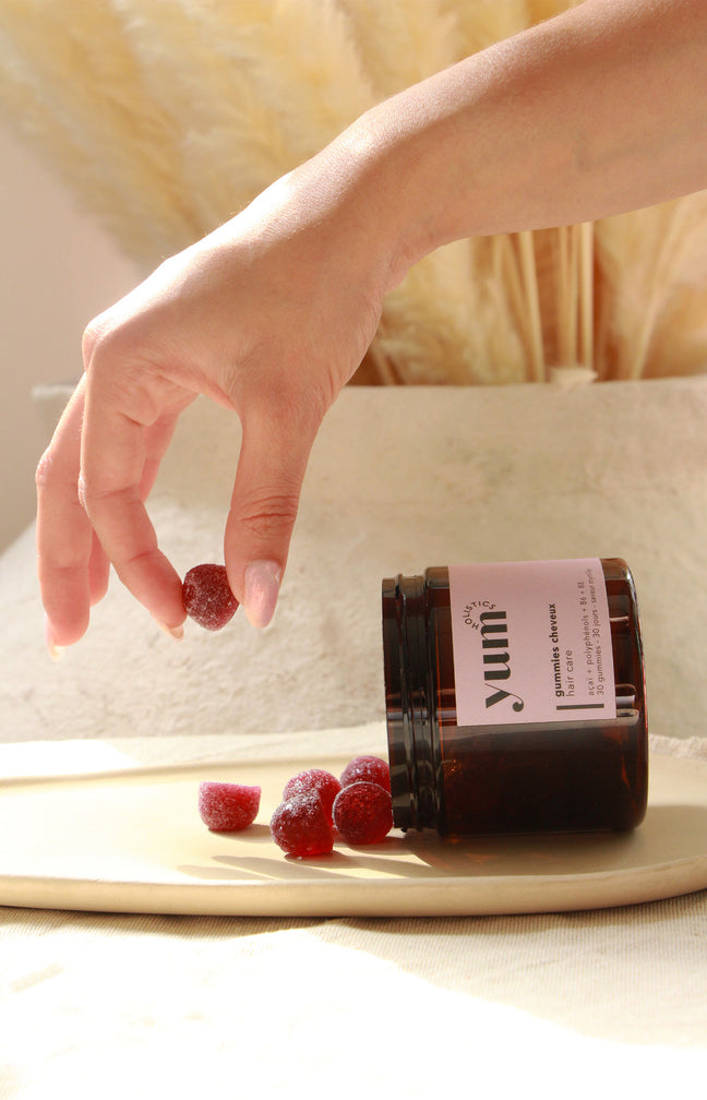 Gummies cheveux - Myrtille - 1 mois