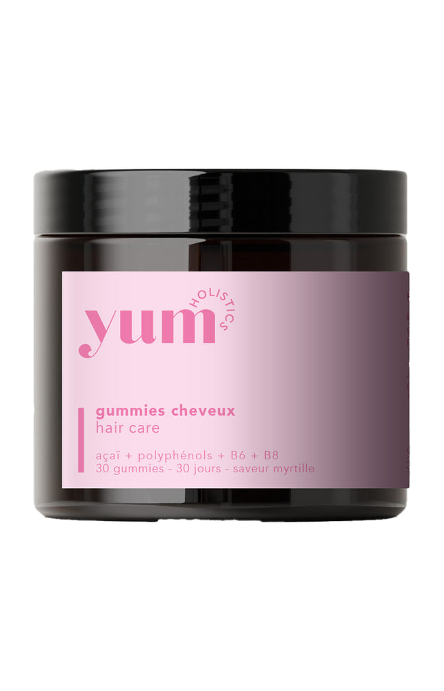 Gummies cheveux - Myrtille - 1 mois