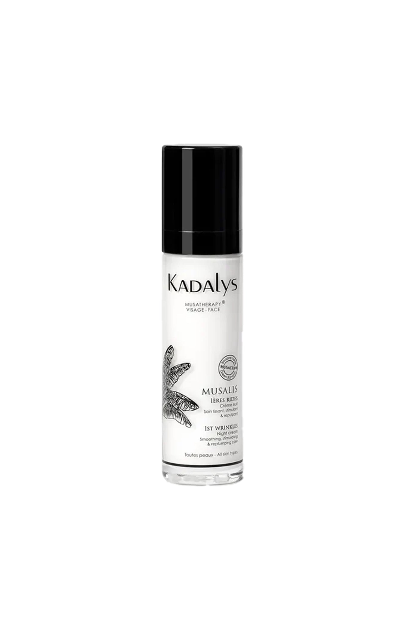 Crème de nuit lissante bio - Premières rides - Visage - 50 ml