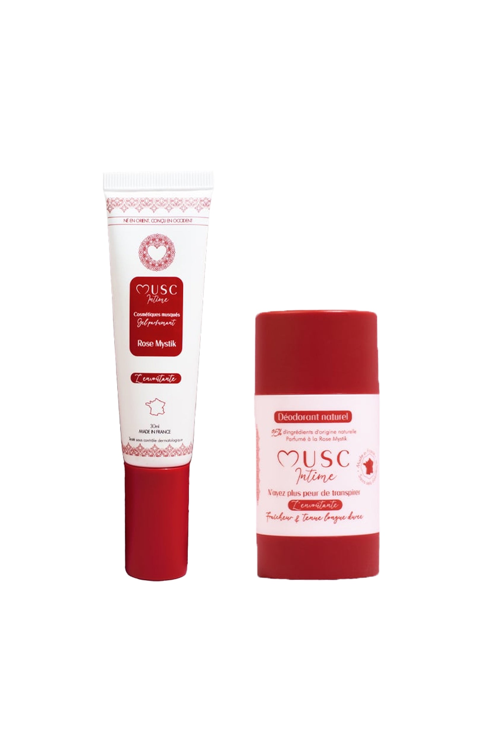 Parfum intime & déodorant naturels - L'Envoûtante - Rose Mystik