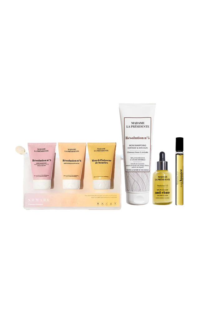 Routine fortifiante - Cheveux lisses & ondulés - 3 produits + 1 trousse soin offerte