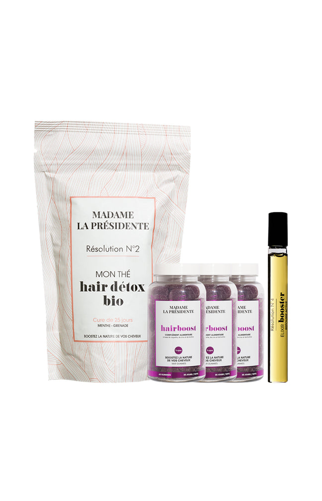 Routine pousse & repousse baby hair - Cheveux & ongles - 5 produits