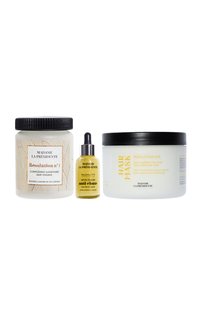 Routine anti-chute - Cheveux fins ou clairsemés - 3 produits