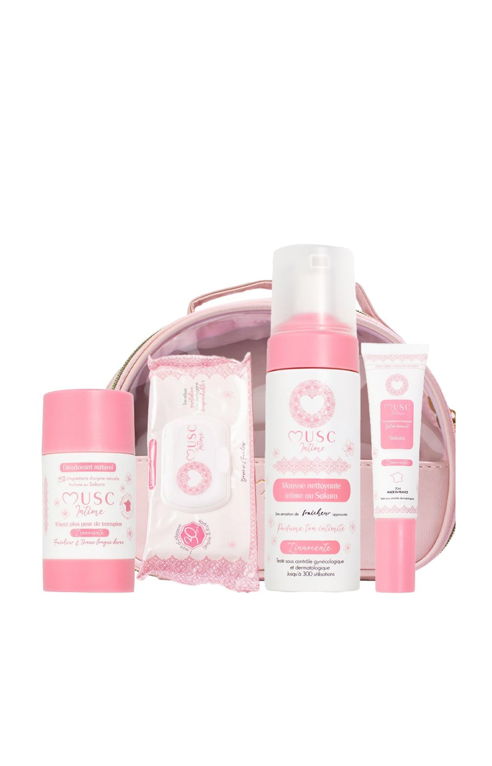 Routine intime - L'Innocente - Fleur de Cerisier - 5 produits