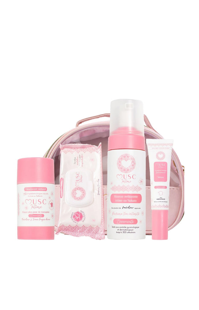 Routine intime - L'Innocente - Fleur de Cerisier - 5 produits