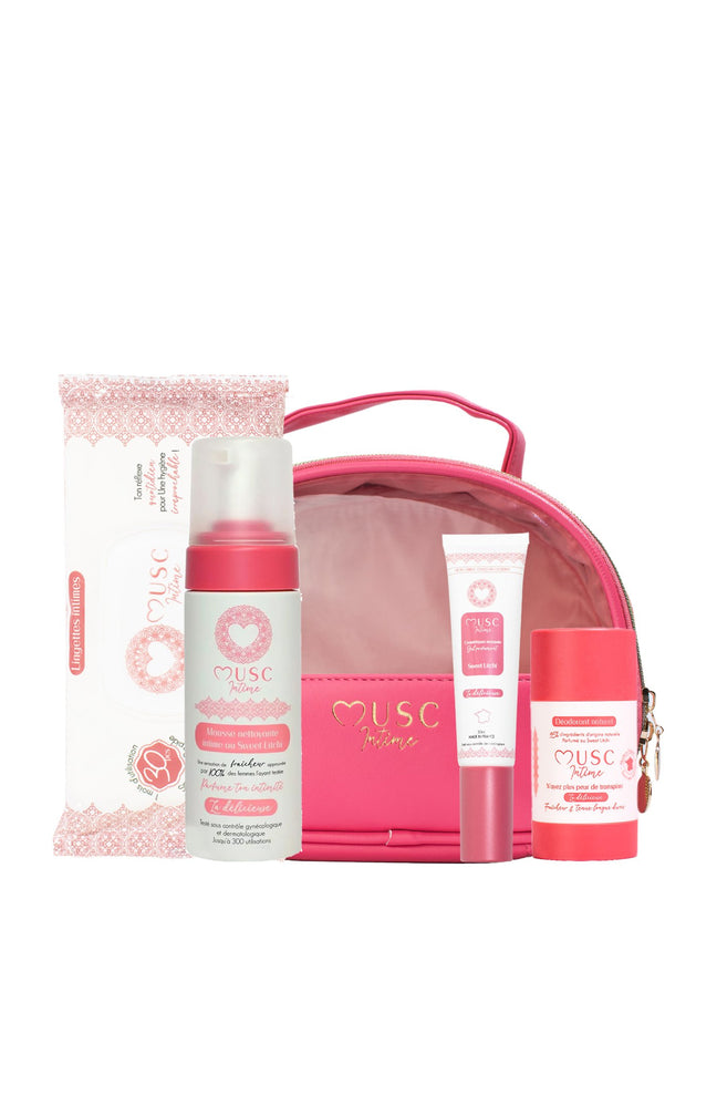 Rituel intime - La Délicieuse - Litchi - 5 produits