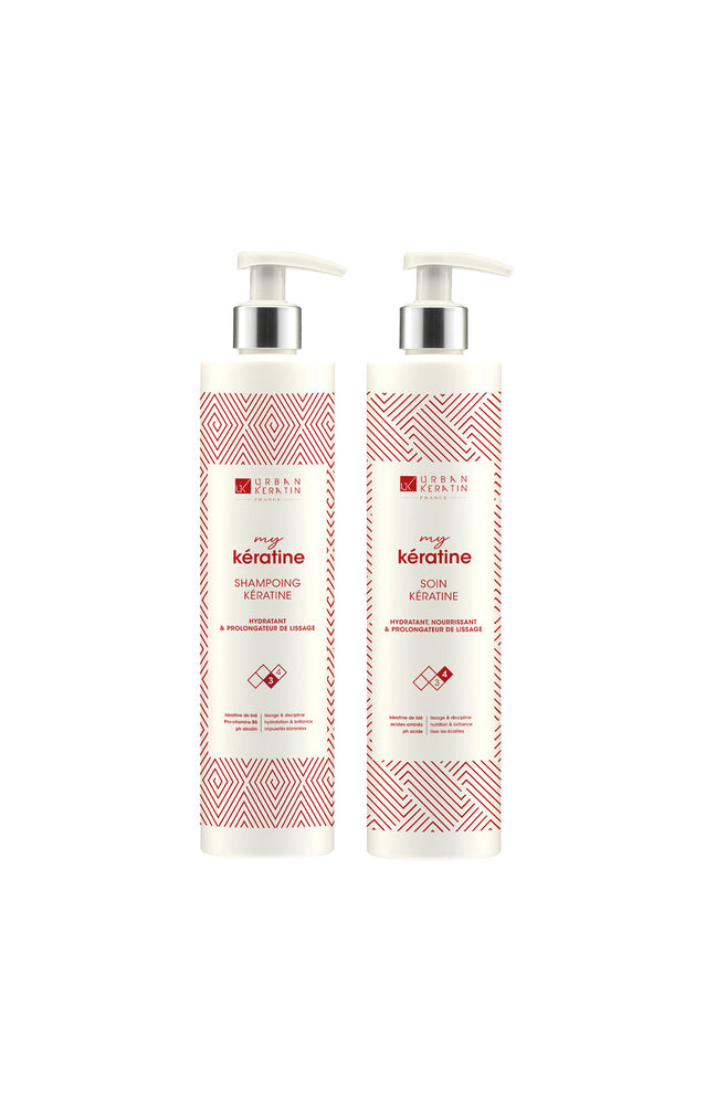 Shampoing & après-shampoing - Kératine - 2 x 400 ml