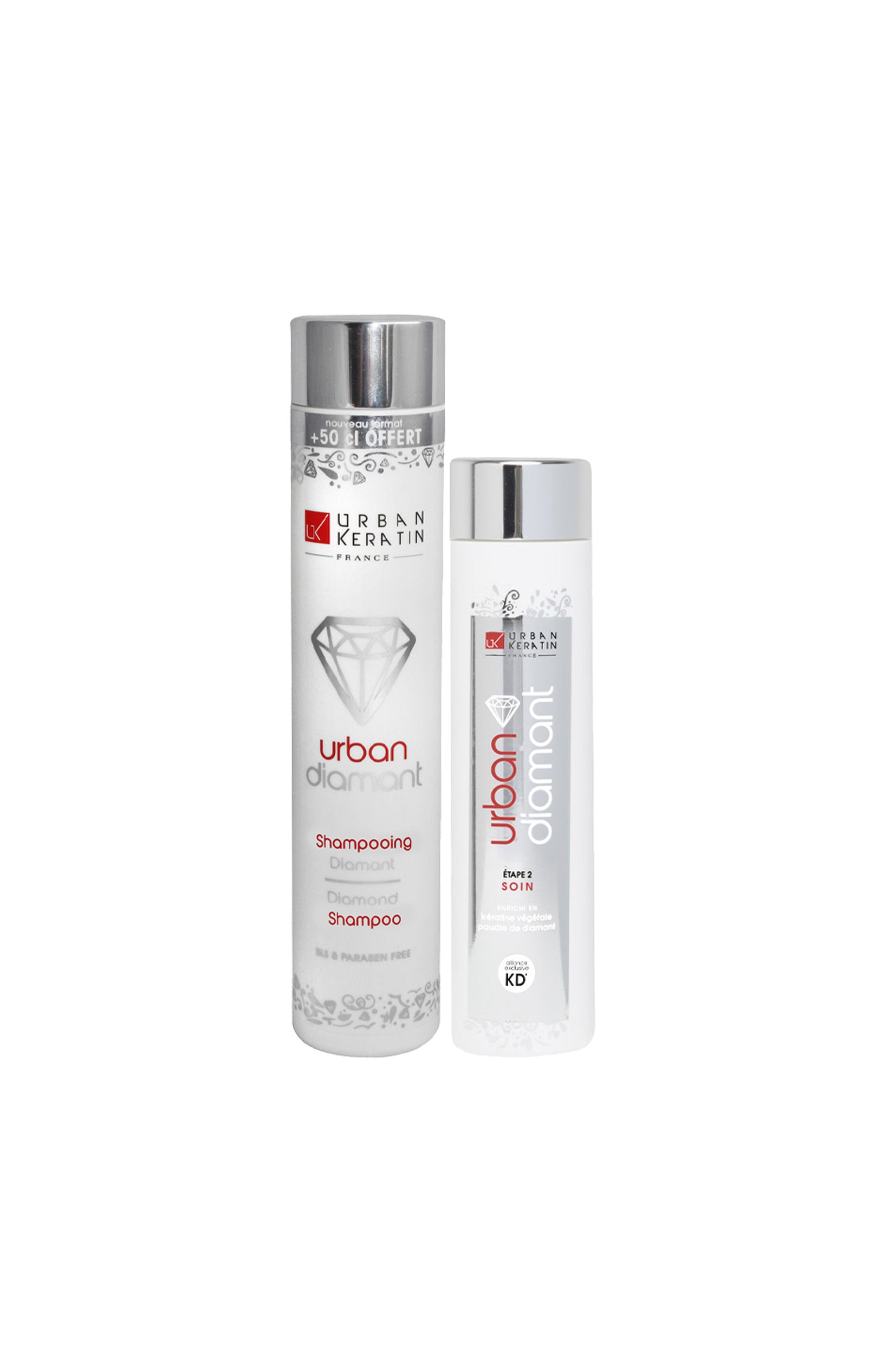 Shampoing & après-shampoing - Urban Diamant - Cheveux fragilisés