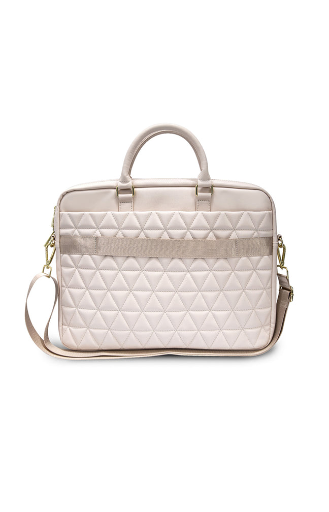 Sacoche pour ordinateur portable 16 - Quilted - Rose