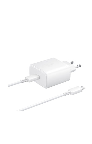 Chargeur & câble Samsung - Blanc