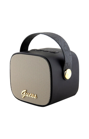 Enceinte bluetooth portable -  Sangle cuir