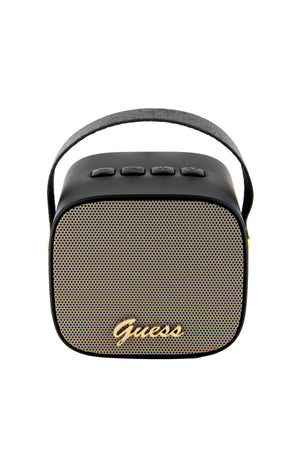 Enceinte bluetooth portable -  Sangle cuir